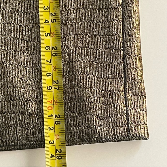 MaxMara Gold Metallic 'Erminia' Skirt - Runway - Picture 11 of 13